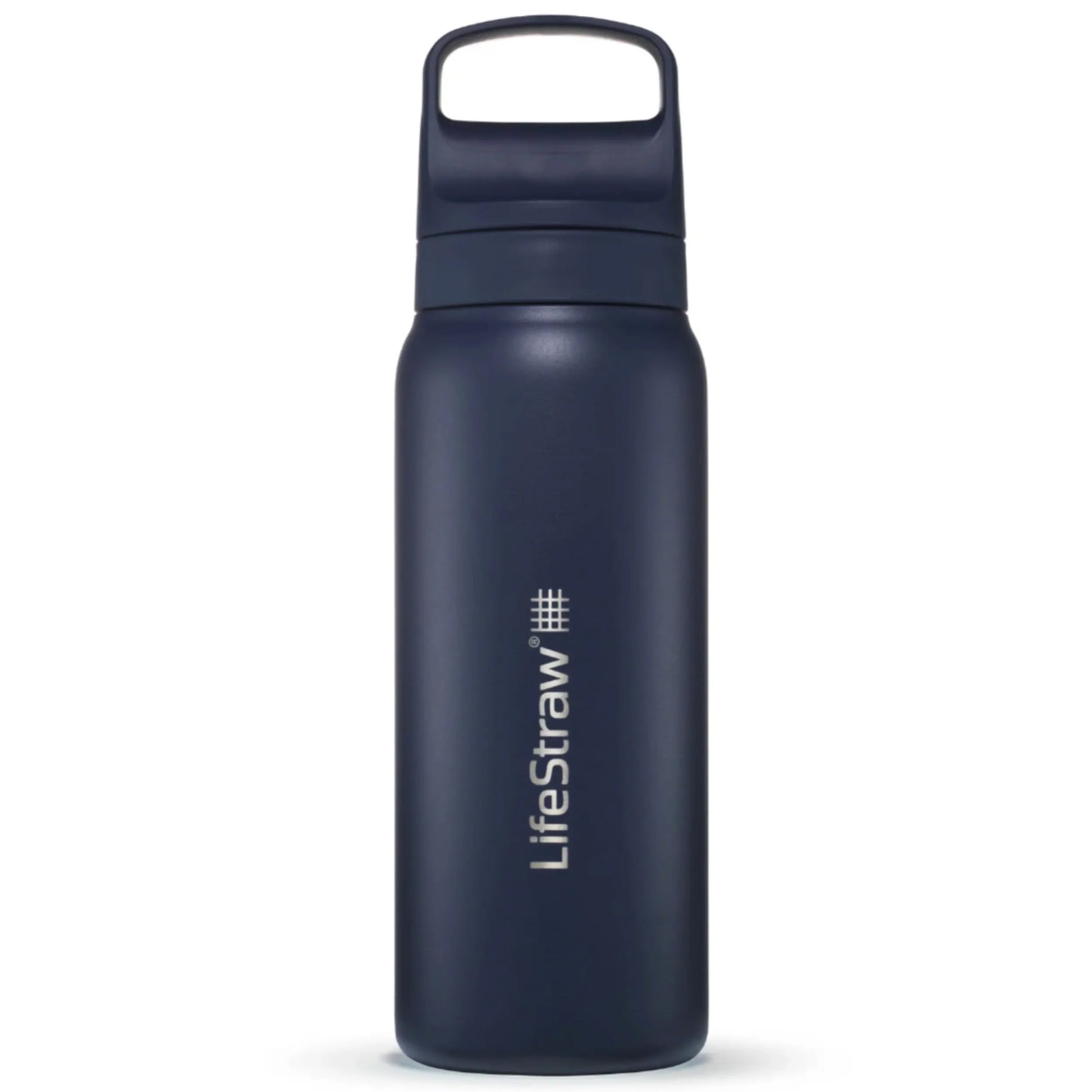 LifeStraw Go 2.0 - 700ml Stainless Steel Water Filter Bottle - Aegean Sea