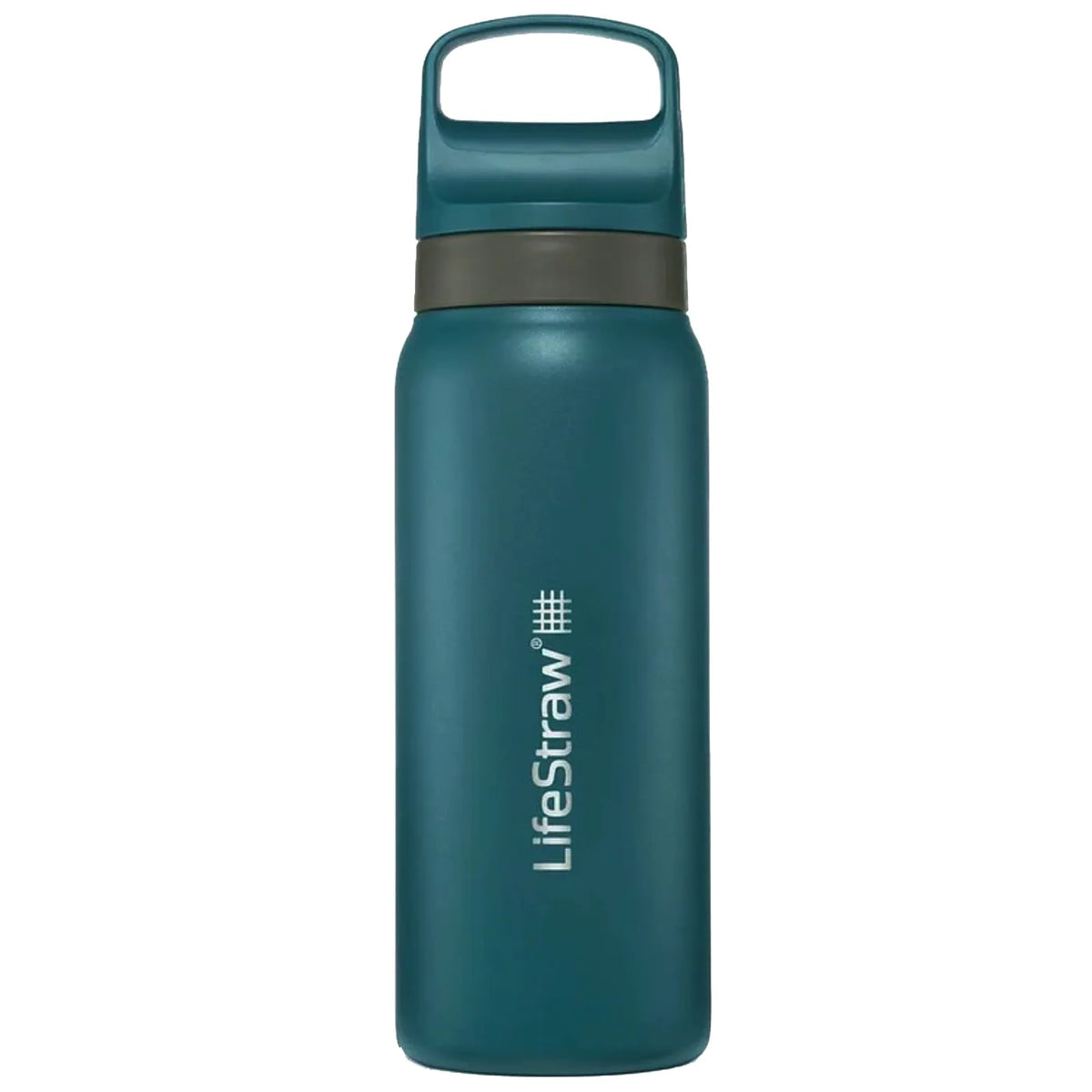 LifeStraw Go 2.0 - 700ml Stainless Steel Water Filter Bottle - Tundra