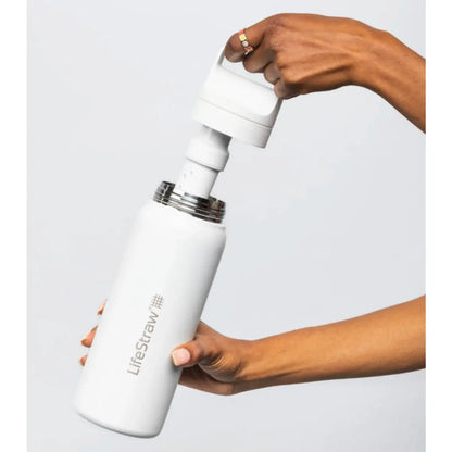 The Carbon filter reduces chlorine, odours and organic chemical matter