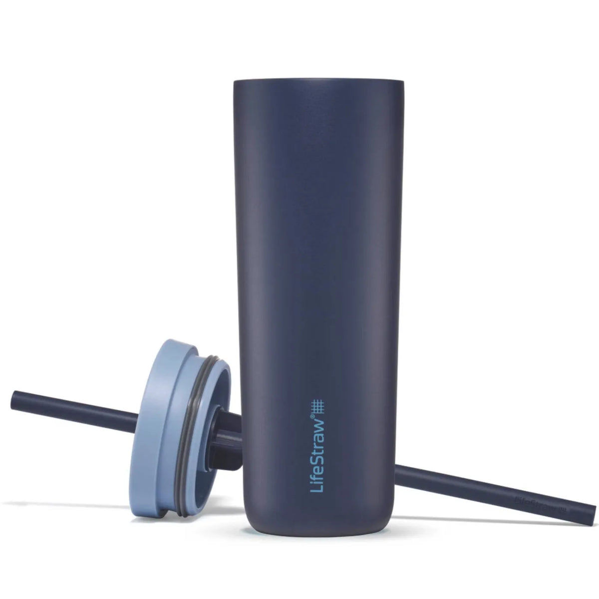 LifeStraw Go 530ml Stainless Steel Water Filter Tumbler - Aegean Sea