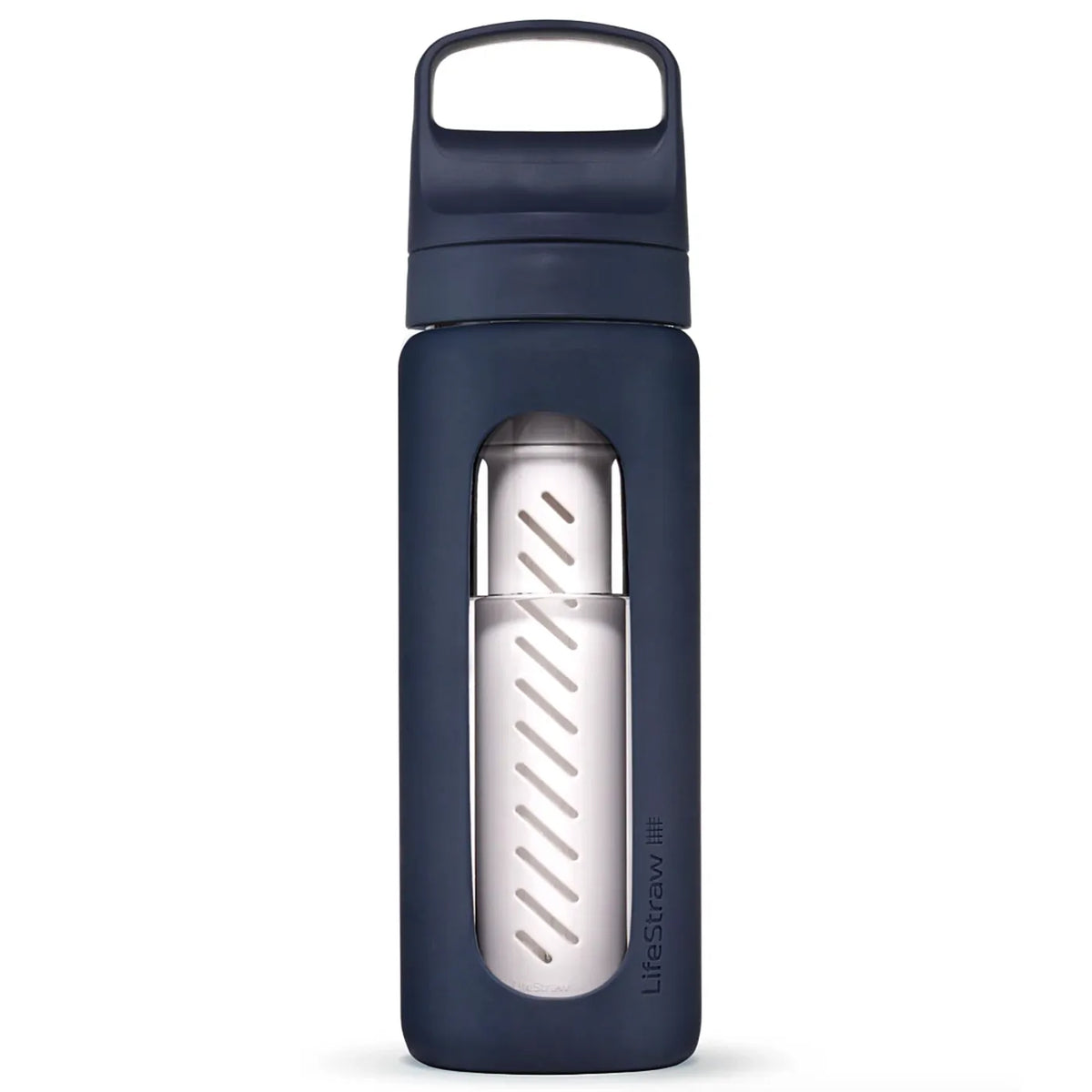 LifeStraw Go Glass 590ml Water Filter Bottle - Aegean Sea