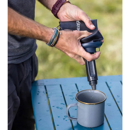 Use as a bottle, squeeze water through it into cooking containers or other drinkware, use as a straw, remove the filter to use as a storage system