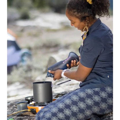 Use as a bottle, squeeze water through it into cooking containers or other drinkware, use as a straw, remove the filter to use as a storage system