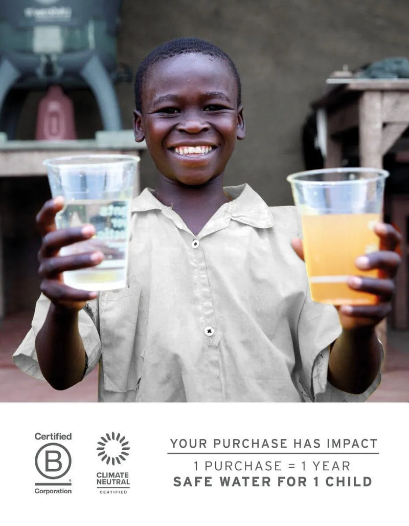 LifeStraw Give Back: every purchase provides a child safe water for a year