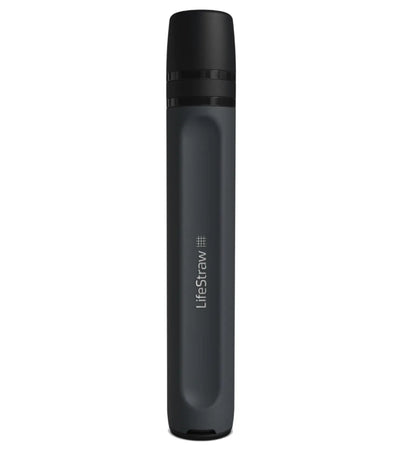 LifeStraw Peak Personal Water Filter Straw - Dark Grey