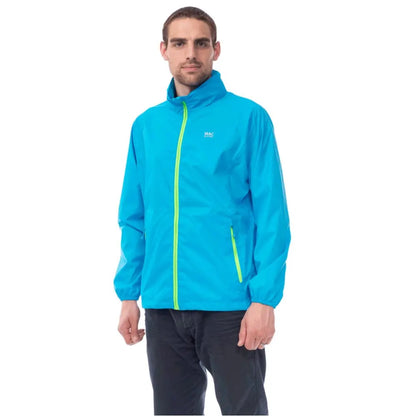 Mac in a Sac 2 : Neon Waterproof Packaway Jacket - Medium - Neon Blue