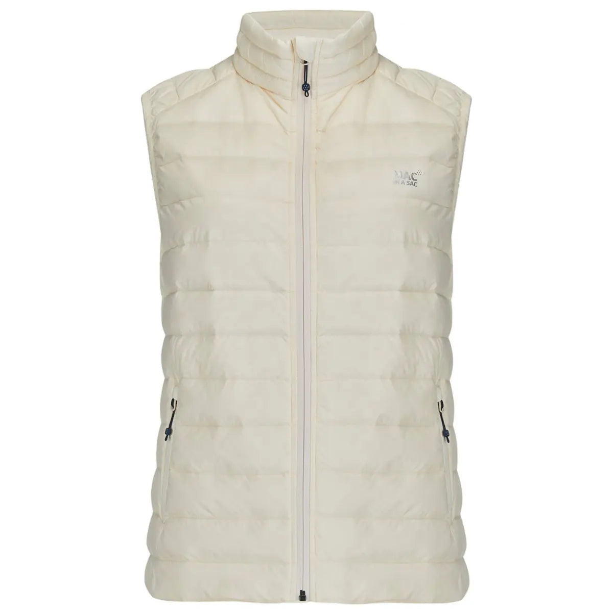 Mac in a Sac Ladies Alpine Duck Down Vest - Size 10 - Ivory