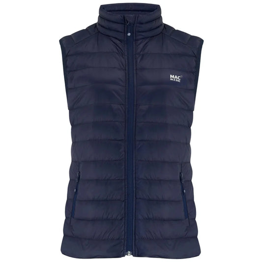Mac in a Sac Ladies Alpine Duck Down Vest - Size 10 - Navy