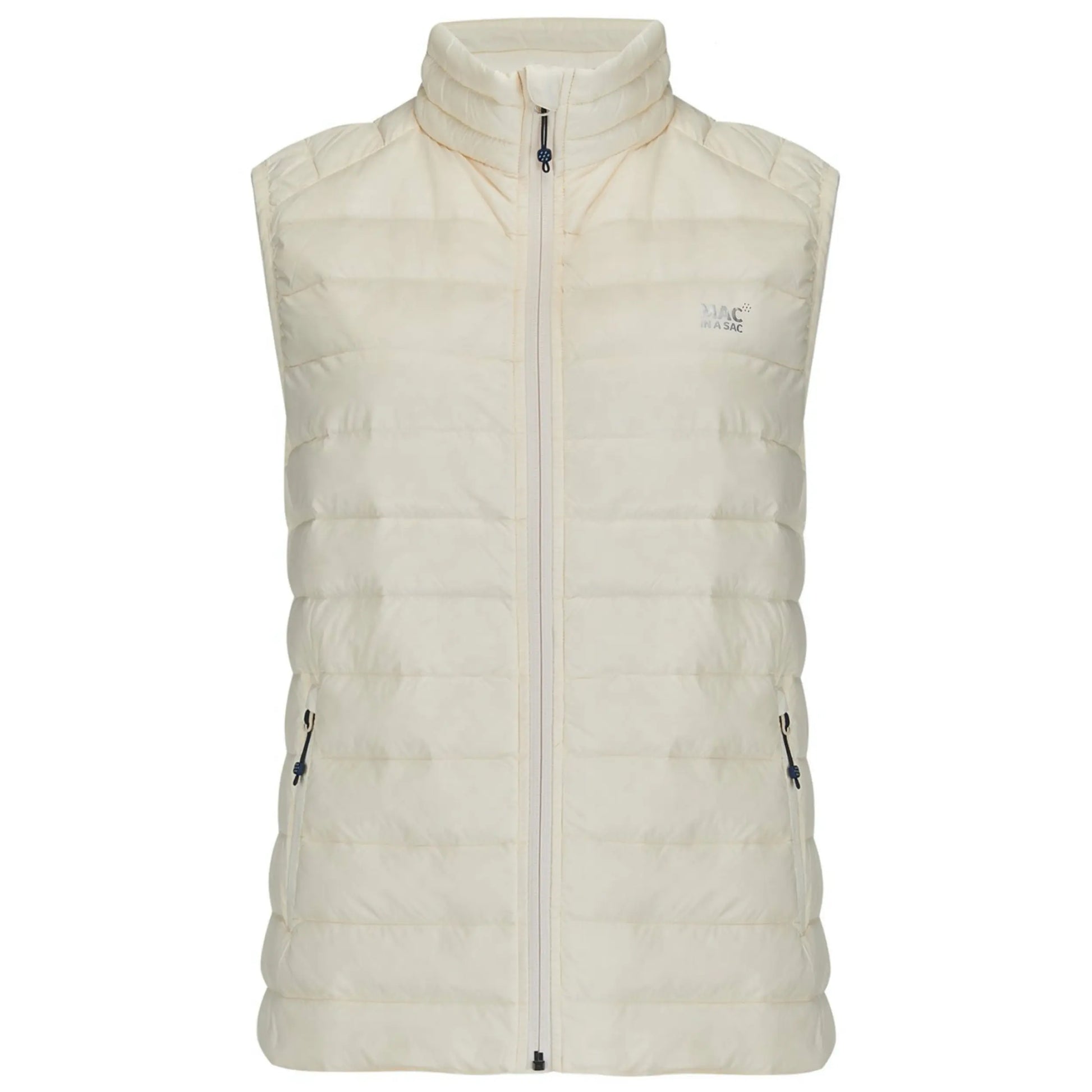 Mac in a Sac Ladies Alpine Duck Down Vest - Size 12 - Ivory