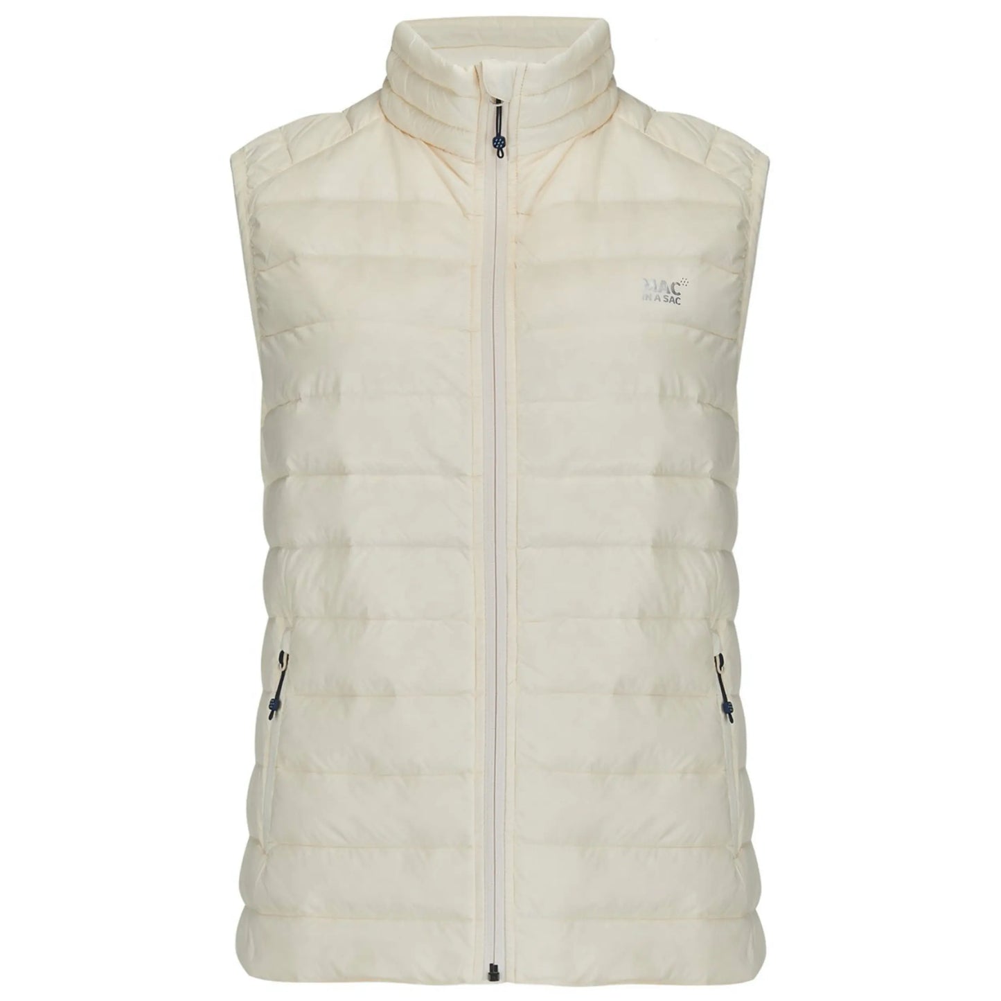 Mac in a Sac Ladies Alpine Duck Down Vest - Size 14 - Ivory