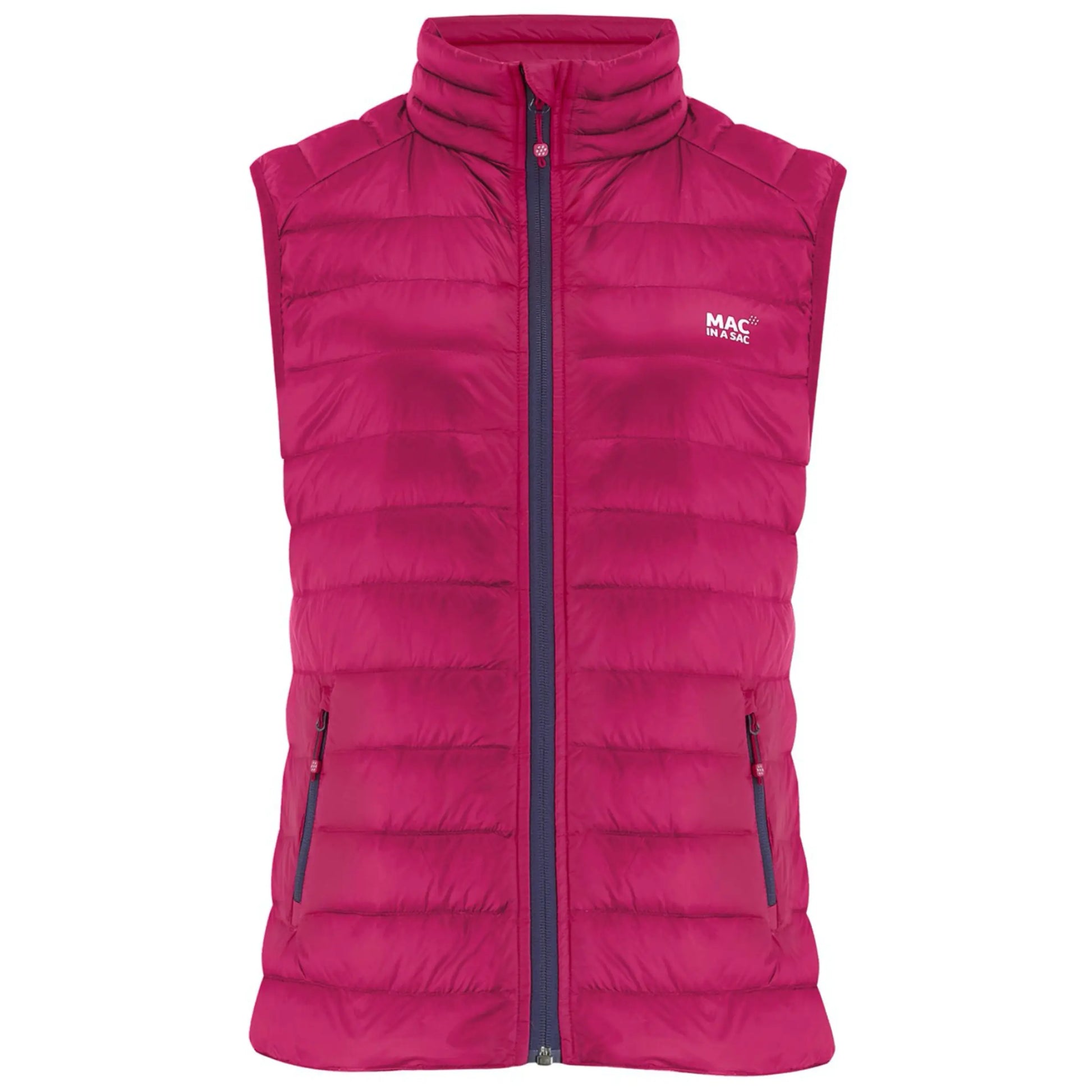 Mac in a Sac Ladies Alpine Duck Down Vest - Size 18 - Fuchsia