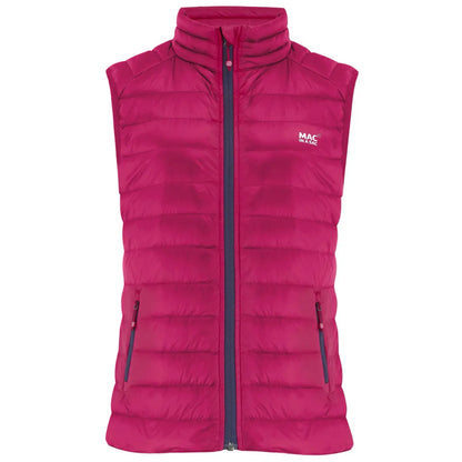 Mac in a Sac Ladies Alpine Duck Down Vest - Size 18 - Fuchsia
