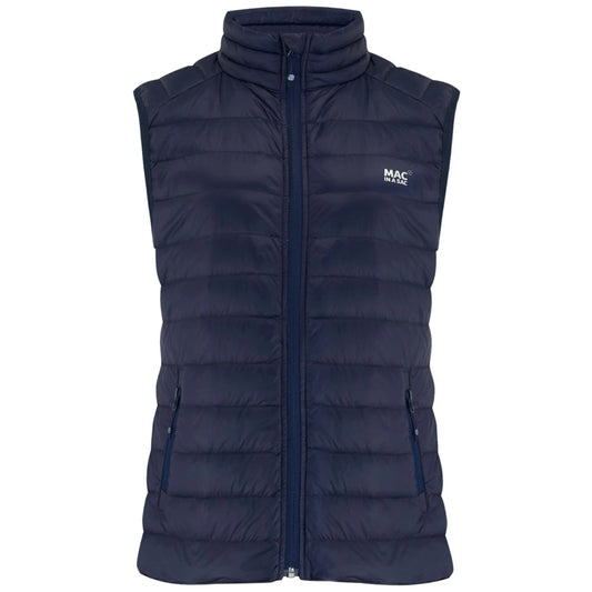 Mac in a Sac Ladies Alpine Duck Down Vest - Size 8 - Navy