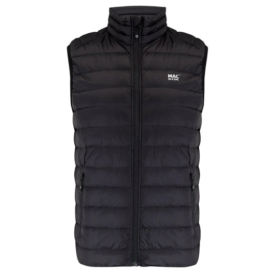 Mac in a Sac Mens Alpine Duck Down Vest - X-Small - Black