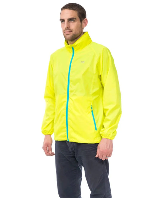Extra Small - Mac in a Sac 2 : Neon Waterproof Packaway Jacket - Neon Yellow