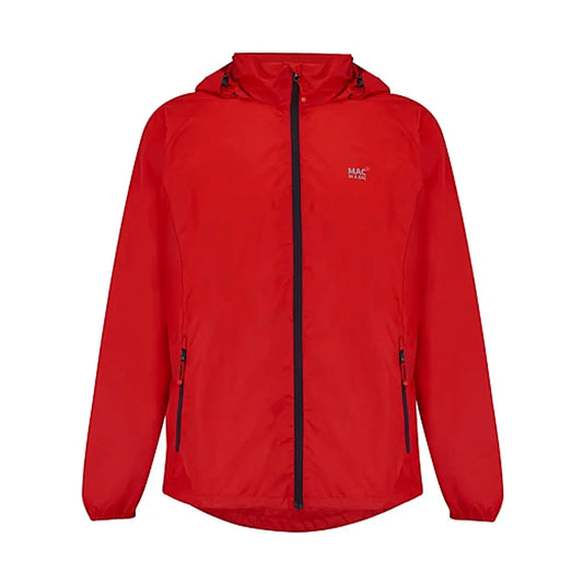 Mac in a Sac Origin Packable Waterproof Jacket Red - Medium