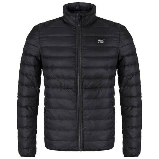 Mac in a Sac Polar - Mens Reversible Down Jacket - X-Large - Jet Black / Charcoal