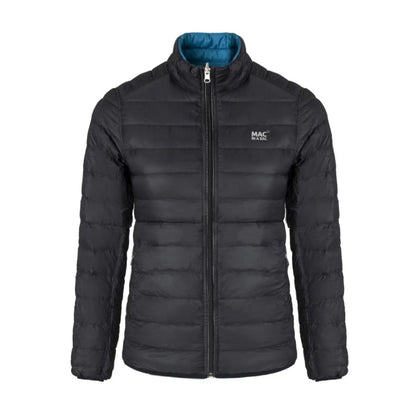 Mac in a Sac Polar Womens Reversible Down Jacket - Size 10 - Black / Teal
