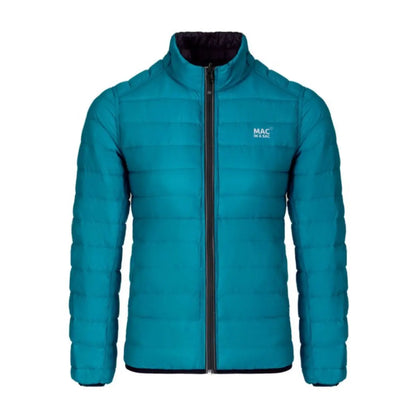 Mac in a Sac Polar Womens Reversible Down Jacket - Size 8 - Black / Teal