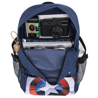 Marvel Captain America Laptop Backpack for Kids Avengers – Travel Universe