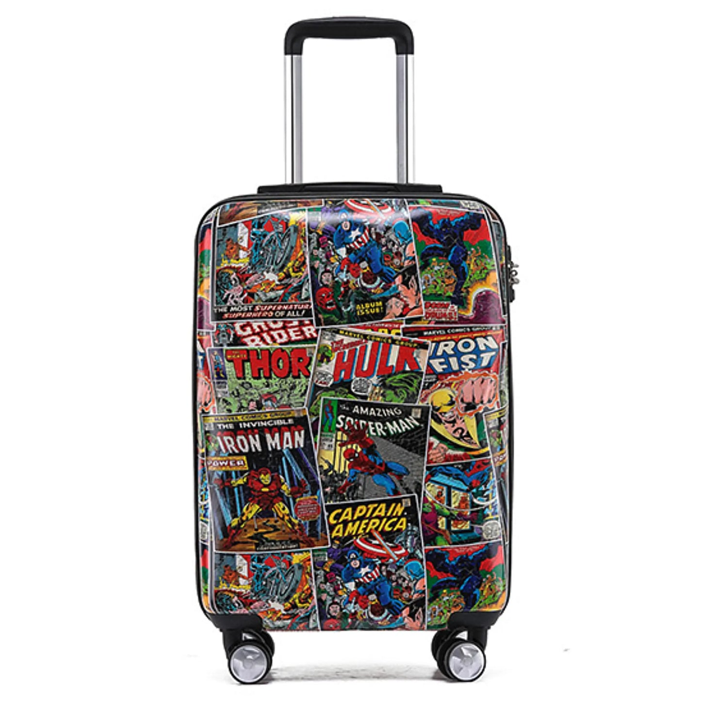  Marvel Comic 50 cm 4 Wheel Carry-On Spinner Case