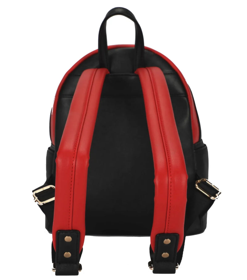 deadpool backpack mini Marvel Deadpool Deluxe Mini Backpack Red Black – Travel Universe