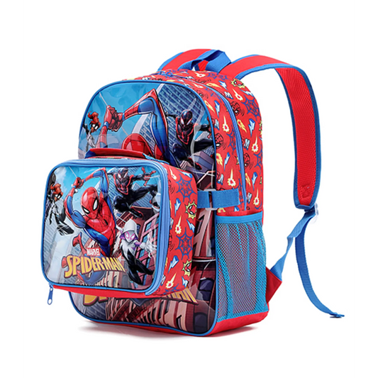 Marvel Spiderman 40 cm Backpack with Detachable Front Cooler Bag