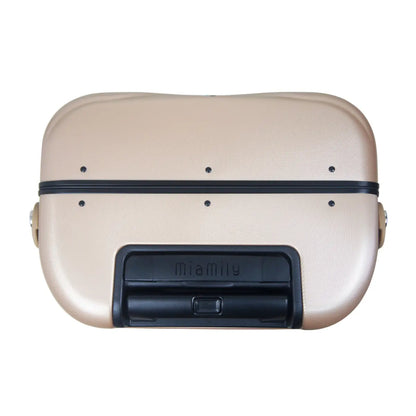 Push button, retractable handle