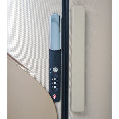 Recessed TSA combination lock