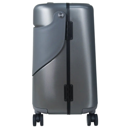 Seat folds down when not is use