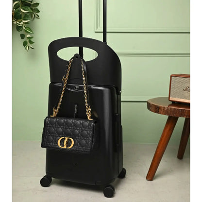 Bag hook on seat back