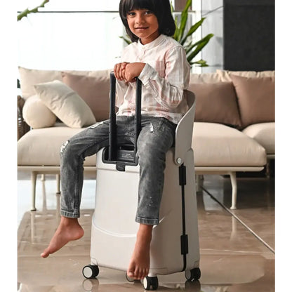 MiaMily 48 cm Ride-On Carry-on Suitcase - Mist Grey