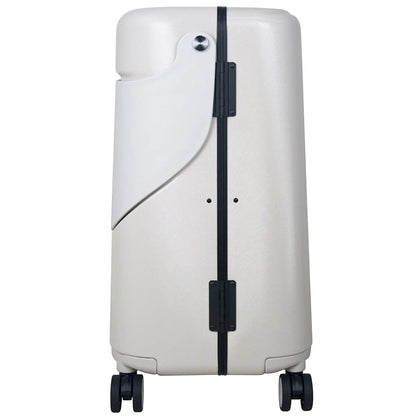 Seat folds down when not is use