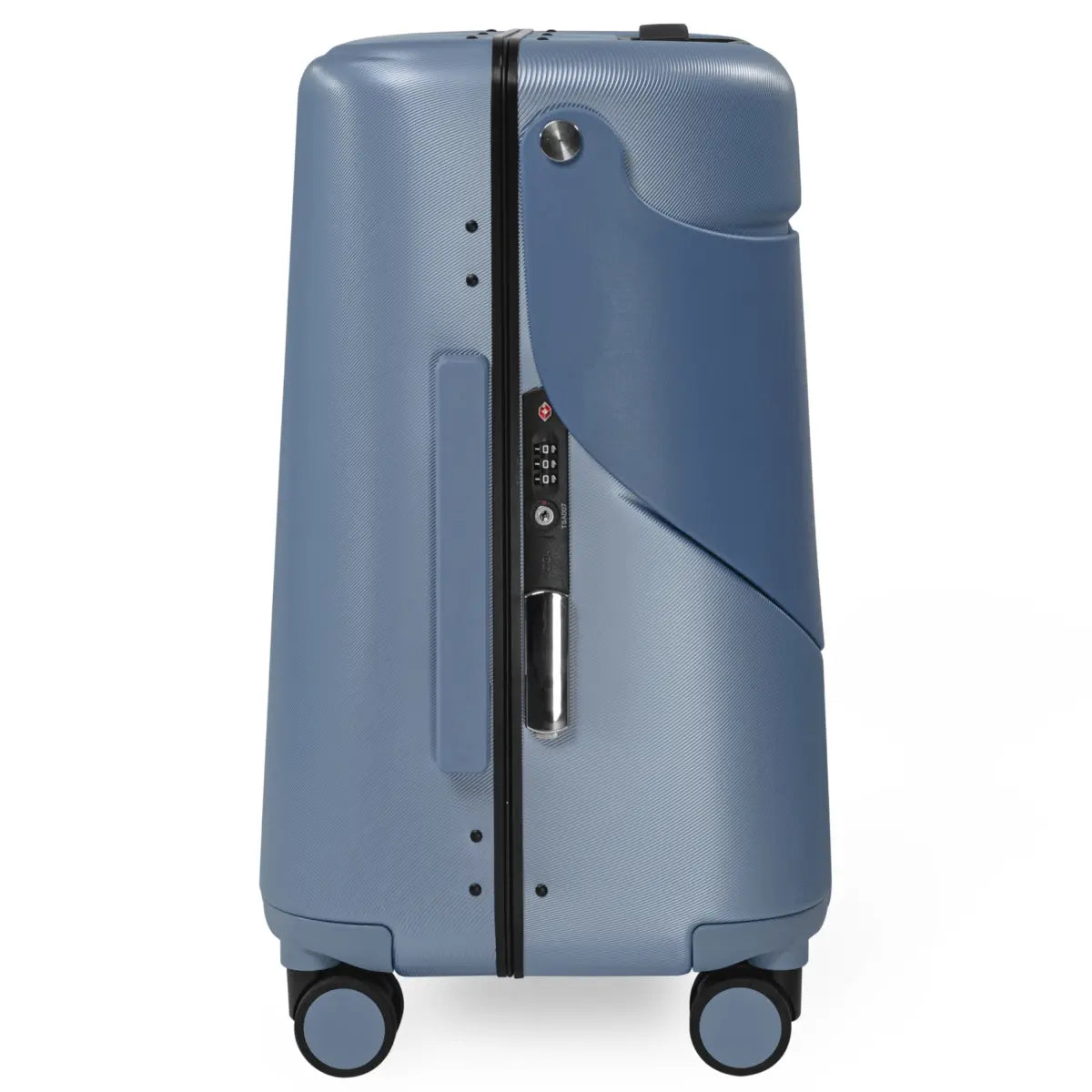 MiaMily 48 cm Ride-On Carry-on Suitcase - Slate Blue