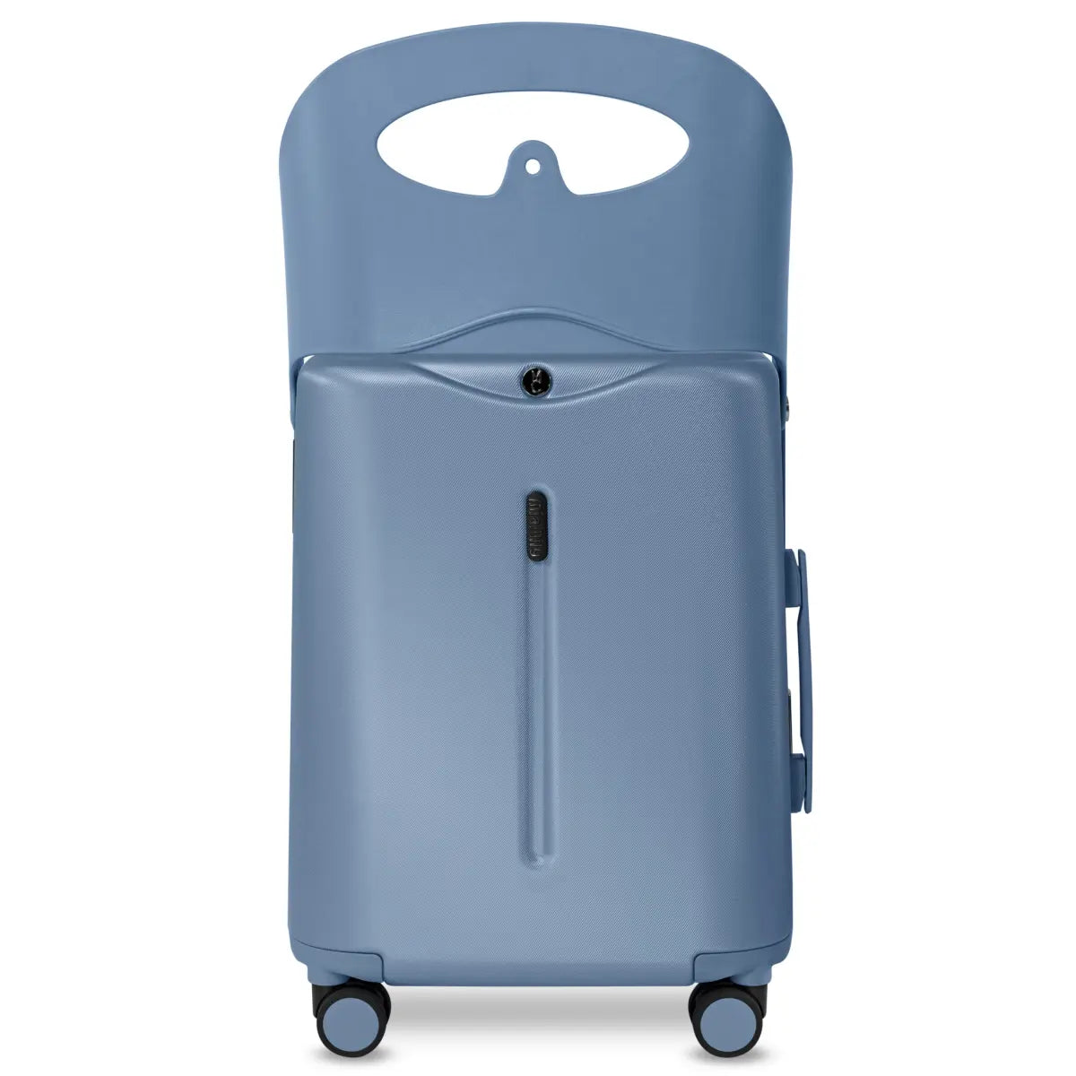 MiaMily 48 cm Ride-On Carry-on Suitcase - Slate Blue