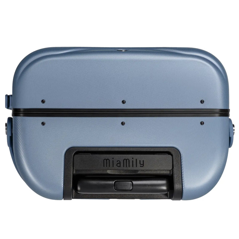 MiaMily 48 cm Ride-On Carry-on Suitcase - Slate Blue