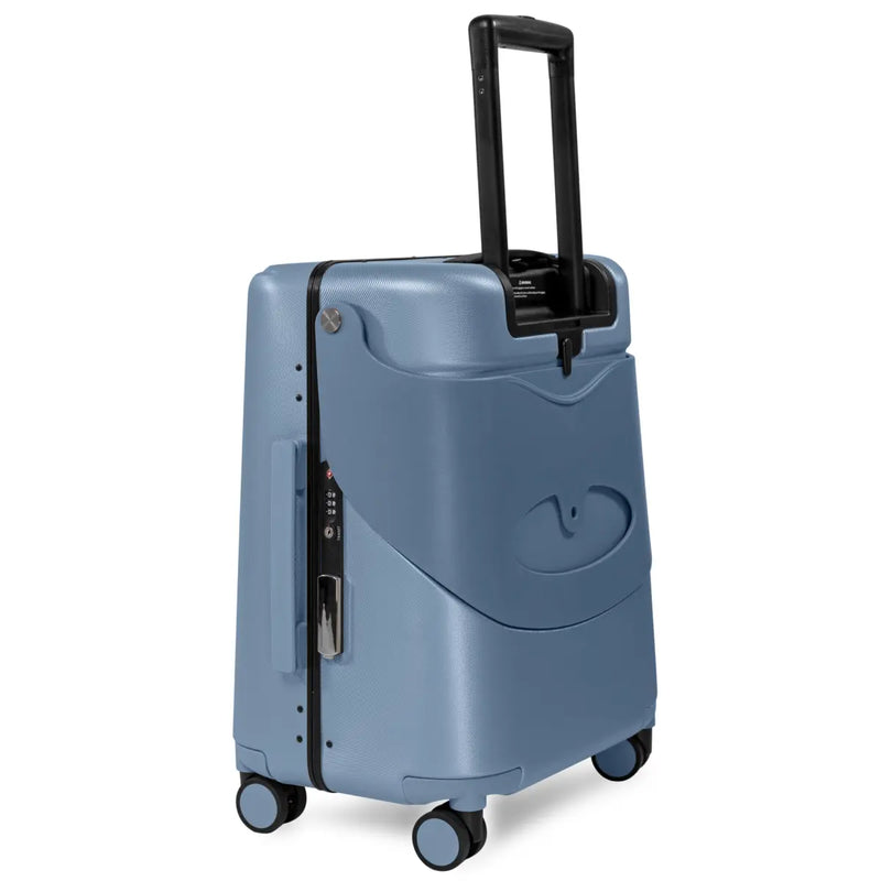 MiaMily 48 cm Ride-On Carry-on Suitcase - Slate Blue