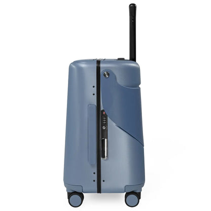 MiaMily 48 cm Ride-On Carry-on Suitcase - Slate Blue