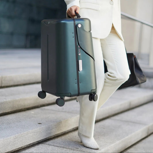 MiaMily 48 cm Ride-On Carry-on Suitcase - Forest Green