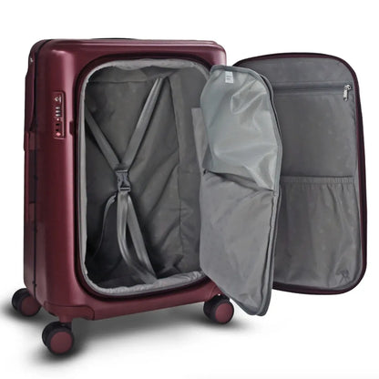 MiaMily 51 cm Ride-On Carry-on Plus Suitcase - Burgundy Red