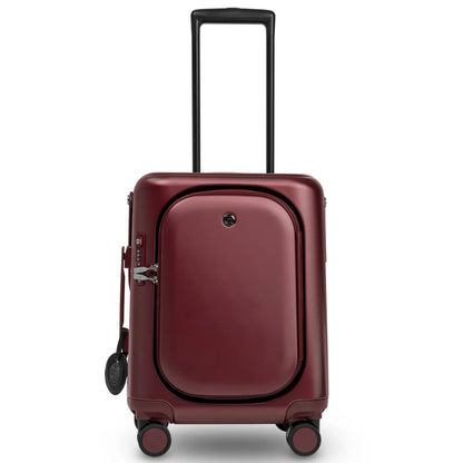 MiaMily 51 cm Ride-On Carry-on Plus Suitcase - Burgundy Red