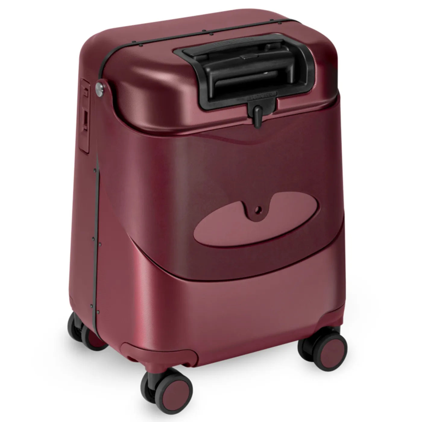MiaMily 51 cm Ride-On Carry-on Plus Suitcase - Burgundy Red