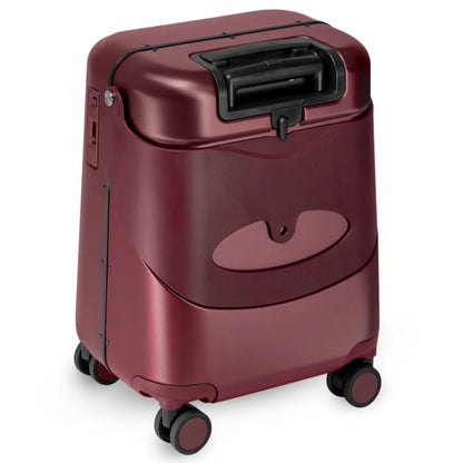 MiaMily 51 cm Ride-On Carry-on Plus Suitcase - Burgundy Red