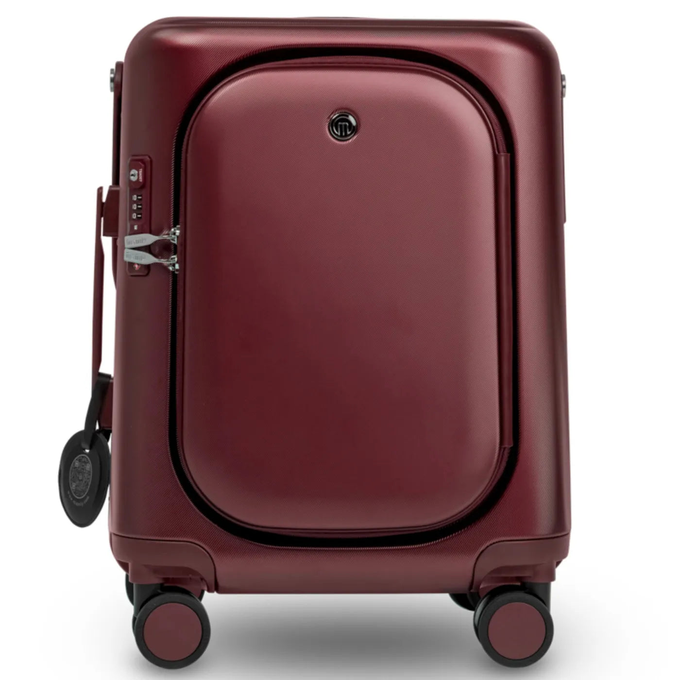 MiaMily 51 cm Ride-On Carry-on Plus Suitcase - Burgundy Red