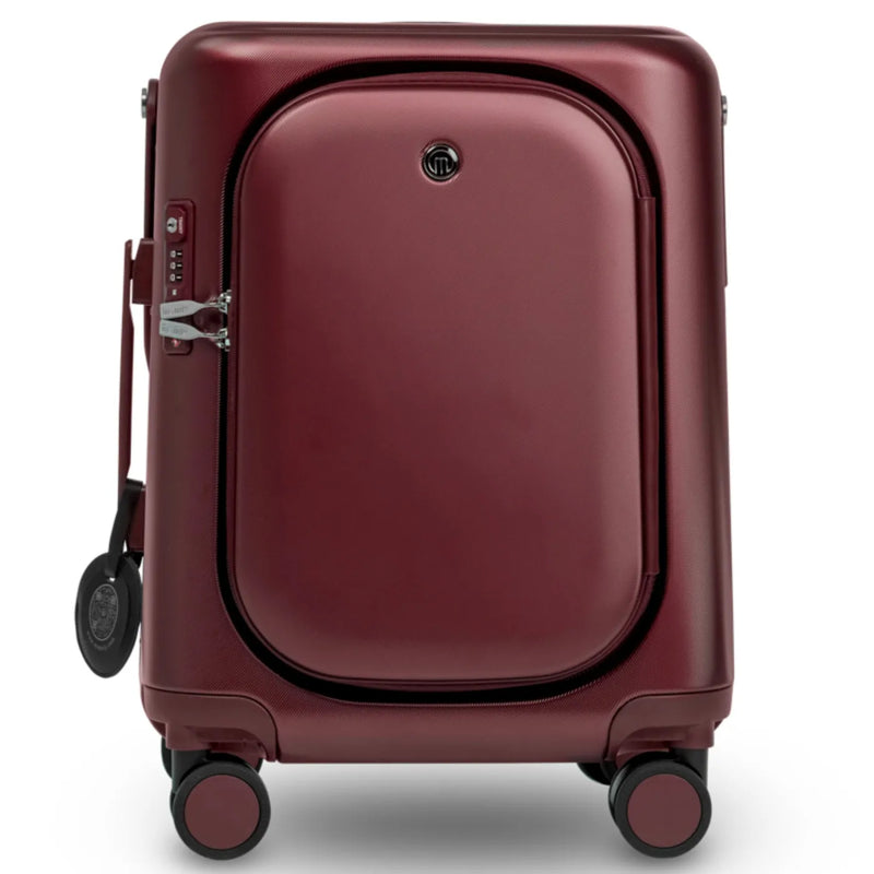 MiaMily 51 cm Ride-On Carry-on Plus Suitcase - Burgundy Red