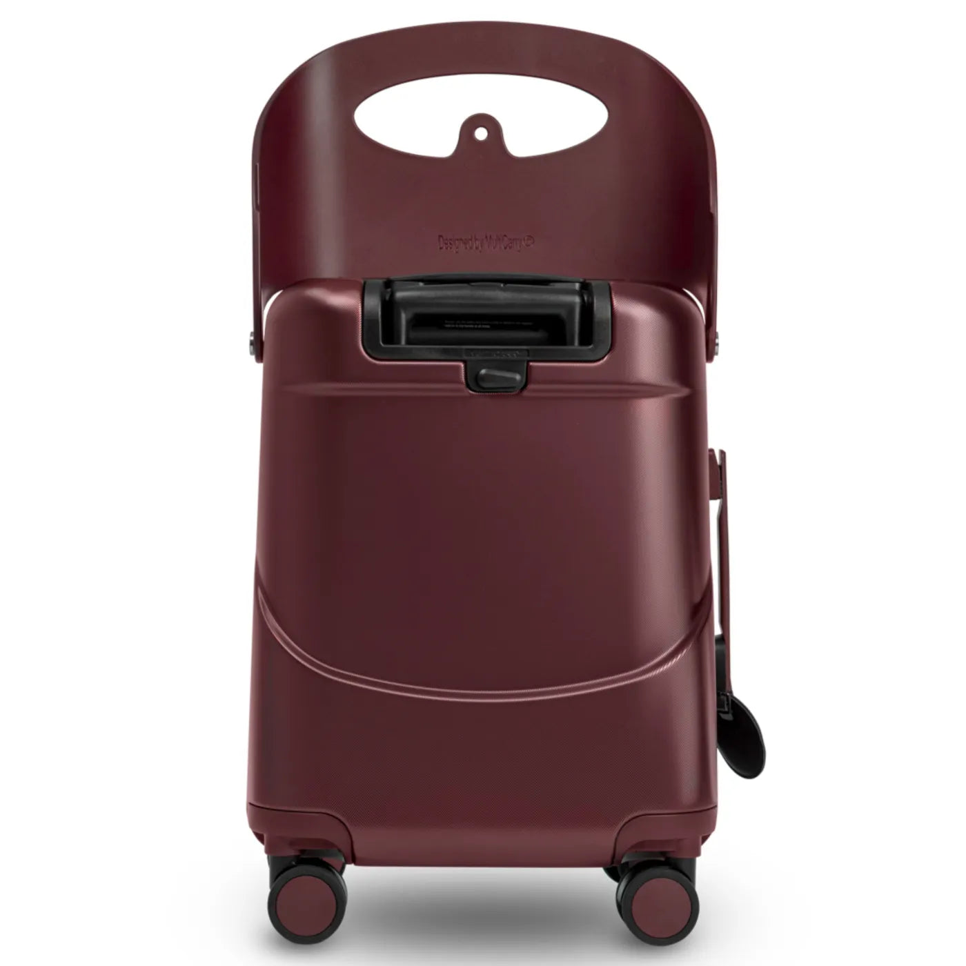 MiaMily 51 cm Ride-On Carry-on Plus Suitcase - Burgundy Red