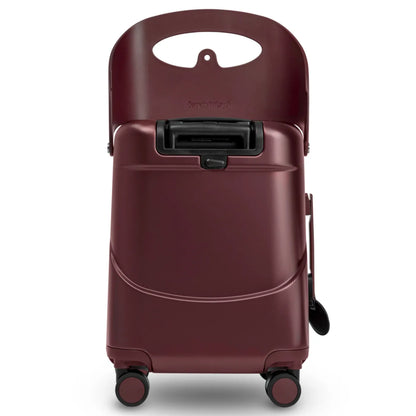 MiaMily 51 cm Ride-On Carry-on Plus Suitcase - Burgundy Red