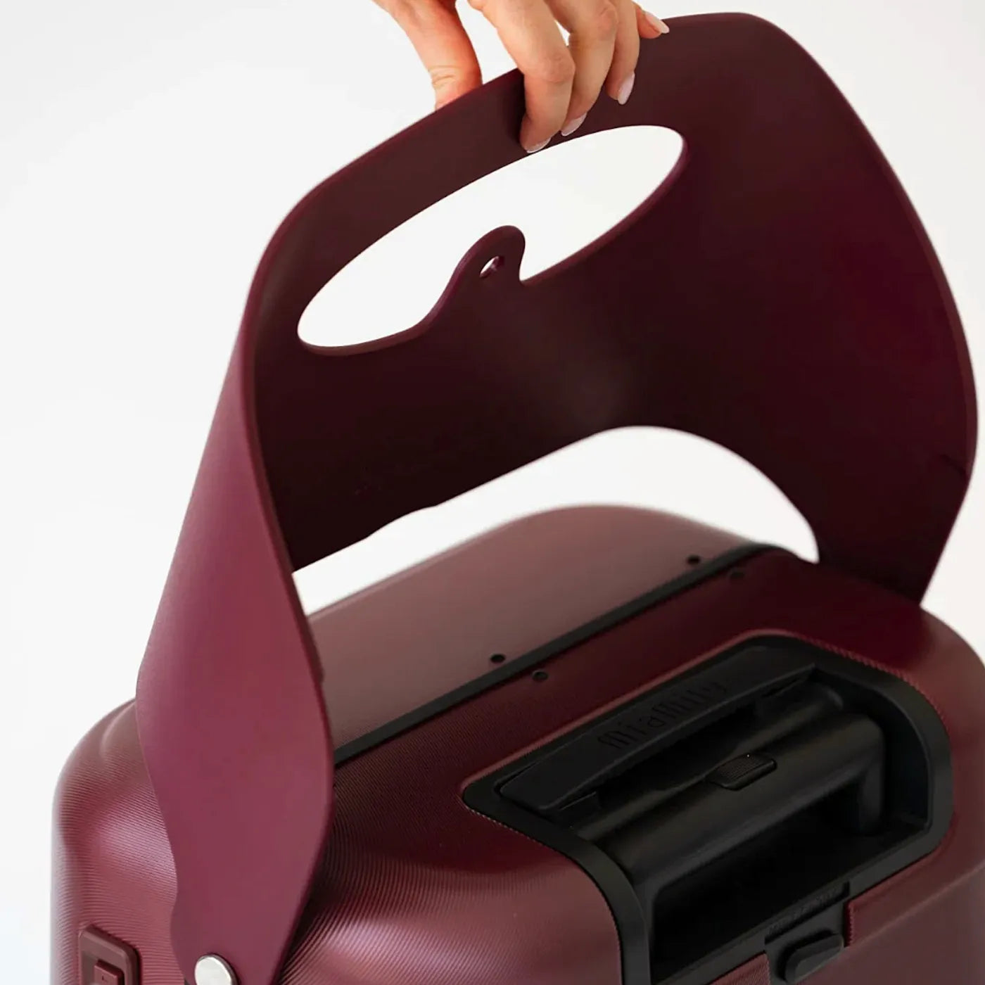MiaMily 51 cm Ride-On Carry-on Plus Suitcase - Burgundy Red