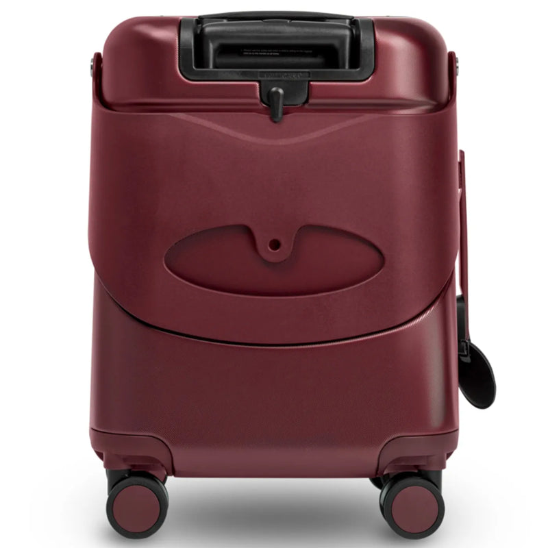 MiaMily 51 cm Ride-On Carry-on Plus Suitcase - Burgundy Red