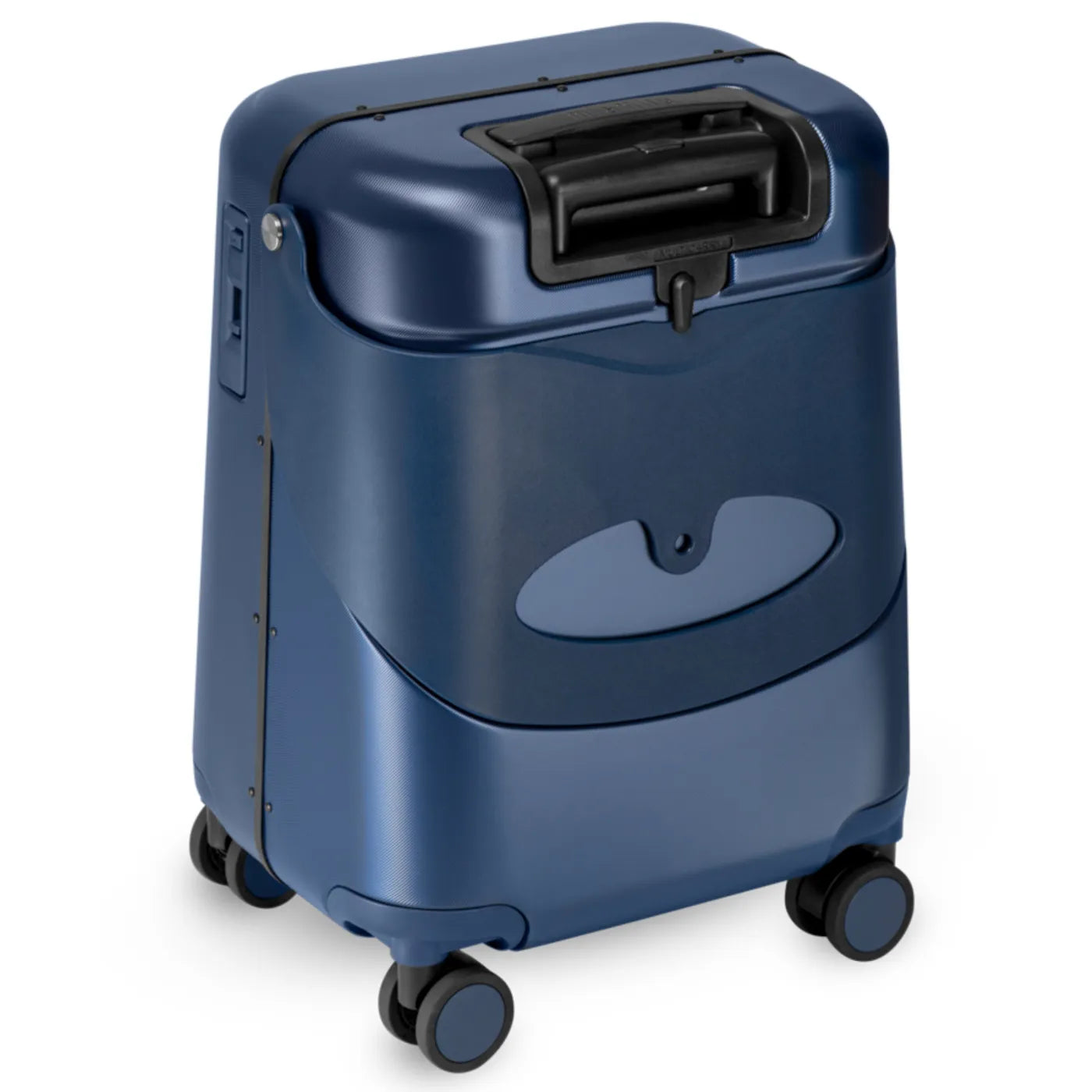 MiaMily 51 cm Ride-On Carry-on Plus Suitcase - Navy Blue